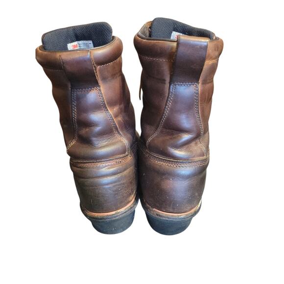 Red Wing Leather Work Boots Steel Toe Vibram Men’s 11 Water Proof Oil Resistant main image 6